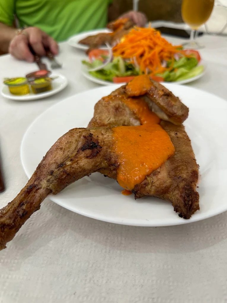 Pollo a la brasa